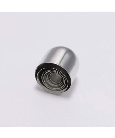Heallily 300pcs Mixed Color Metal Cord End Caps for Jewelry Making | 5x6mm - DIY Art Crafts & Tassel Necklace Making - Buy Online on GoSupps.com