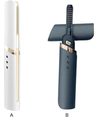 dijiusidy Heating Eyelash Curler Electric Styling Makeup Anti-scald Eyelashes Curling Portable Travel Pocket Lashes Make Up White - Buy Online on GoSupps.com