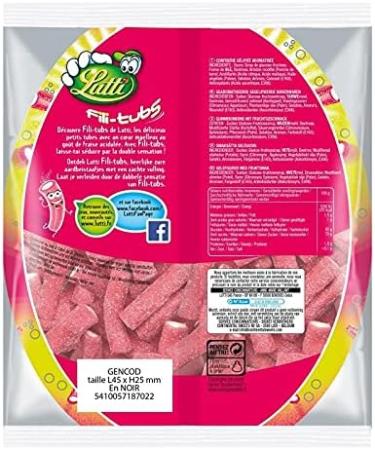 LUTTI Fili Tubs Strawberry 200 g Pack of 4 - Buy Online on GoSupps.com