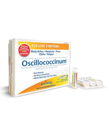 Boiron Oscillococcinum - Natural Flu Relief - 12 Doses - Buy Online on GoSupps.com