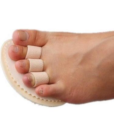 2 Cotton Toe Straightener Pads - Hammer Toe Cushions for Pain Relief & Bunion Protection - International Shipping - Buy Online on GoSupps.com