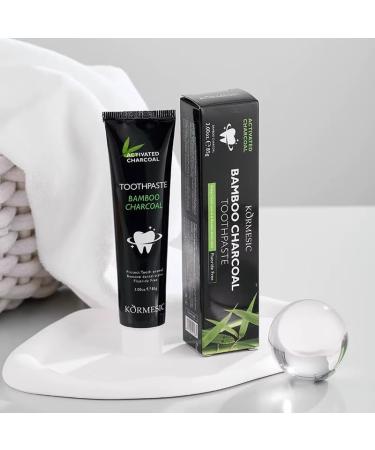 Yanxi Biotechnology Bamboo activated carbon toothpaste 85 g natural tooth whitener fresh breath and tooth protection - Buy Online on GoSupps.com