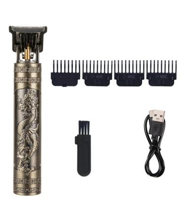 GUIJIALY Haircut for Men Recharge Shaver Adult Electric Vintage Clipper Home USB Charging Barber Shop A