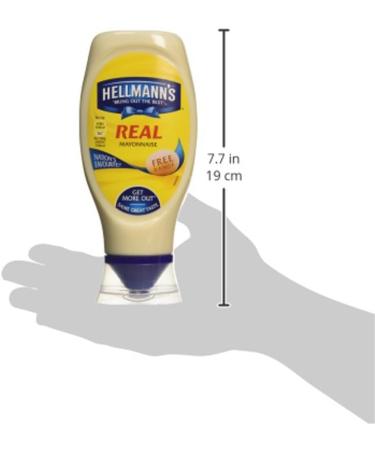 Hellmanns Real Squeezy Mayonnaise - 430ml - Buy Online on GoSupps.com
