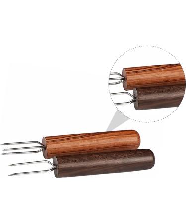 Anneomas 2-Pack Extension Needles for Permanent Sausage Stitch - Moxa Warm Prolong Tools with Ebony Wooden Handle for Acupuncture & Moxibustion - Buy Online on GoSupps.com