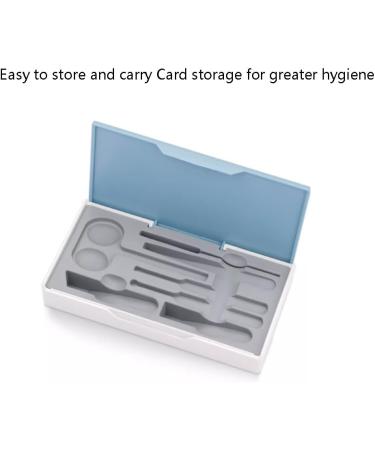 Nail Scissors Manicure Set Nail Clipper Set Made with Ear Cleaner for Men and Women Everyday use Travel or Home Perfect Gifts Toenail Clippers (Color : Blue-A) - Buy Online on GoSupps.com