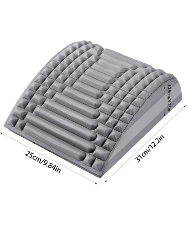 Returnhore Pillow - Lumbar Support & Massage Device for Neck Waist Back Pain Relief | Sciatica & Herniated Disc Relaxation - G0X7 Gray - Buy Online on GoSupps.com