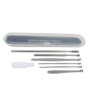 Ear Pick Set Proof Spring Earwax Cleaner Tool Set 7 In1 Multipurpose for Ear Cleaning