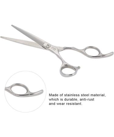 Tony Hair Cutting Scissors Hairdressing Shear 6 Inch 2 Type Stainless Steel Hair Cutting Professional Durable Lightweight Anti-Rust Wear Resistant for Home/Barber Shop Salon/Family/Pet - Buy Online on GoSupps.com