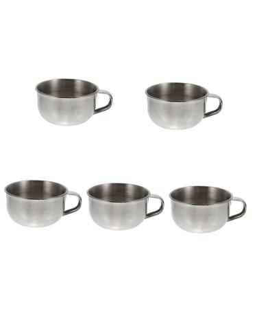 Beavorty 5 Pcs Shaving Soap Bowl The Bubble Travel Set Stainless Steel