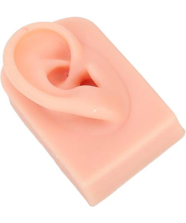3Pcs Silicone Right Ear Model | Soft & Flexible with 3 Colors | Easy to Use & Reusable Human Ear Model - Buy Online on GoSupps.com
