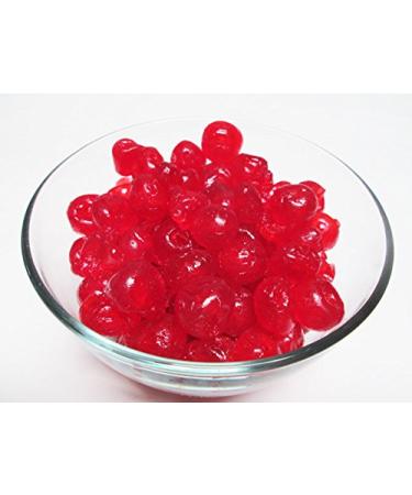 Candied (Glazed) Red Cherries. 16 oz bag