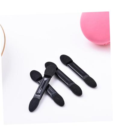 Baluue 150 Pcs Women Eyeshadow Brush Eye Shadow Applicator Double-end Eyeshadow Brushes Face Sponge Black - Buy Online on GoSupps.com