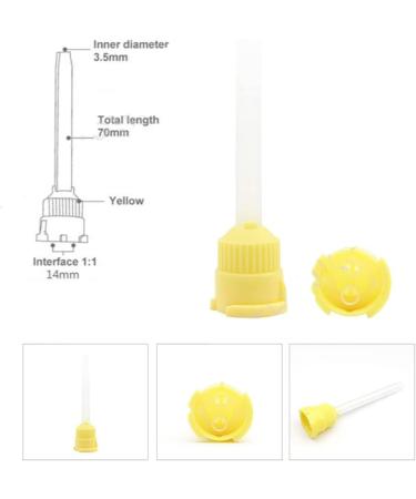 Buy Bceer 100 Dental Mixed Cannulas Intraoral Tips for Mixing Dental Impressions | Premium Quality Dental Materials - Buy Online on GoSupps.com