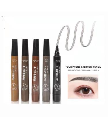 Waterproof Long-Lasting Dark Brown Eyebrow Pencil for Easy Shaping - Professional Quality - Buy Online on GoSupps.com