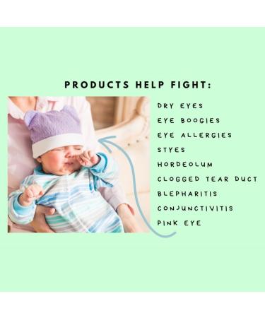 GlamBaby Eye Boogies Stye Eye Treatment | Sting-Free & Wipe-Free | Hypochlorous Eyelid Cleanser & Pink Eye Drops | Provides Allergy Conjunctivitis & Blepharitis Relief | Baby Eye Drops Spray (2 Pack) 2 (Pack) - Buy Online on GoSupps.com