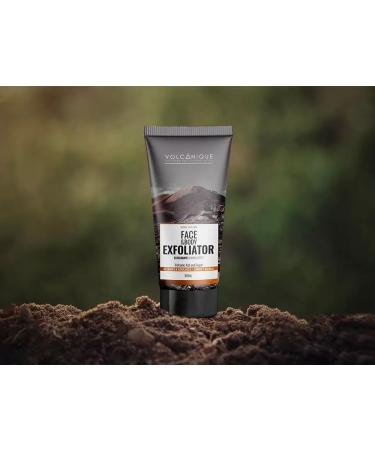 Mussa Cosmetics Volcanique Face and Body Scrub with Volcanic Ash and Sugar 100 ml - Buy Online on GoSupps.com