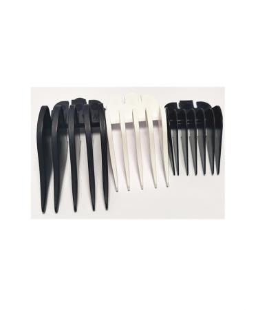 Shaving Heads 3PCS Hair Clipper Comb #8 & #10 & #12 Replacement Compatible with for Wahl Xtender Blender Clippers & ChromePro & Academy Collection Clipper Easy to Replace