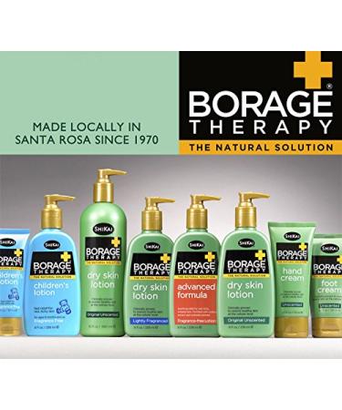 ShiKai Borage Therapy Dry Skin Lotion - Soothing Relief for Dry, Itchy Skin - Unscented - 8 oz - Buy Online on GoSupps.com