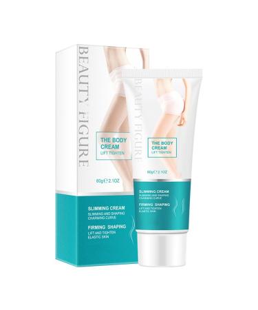 Body Massage Cream Firming & Contouring Cream Reduces Excess Fat on Abdomen Hips Arms & Thighs Tightens Loose Skin Eliminates Body Edema For Men & Women 2.1 FL OZ