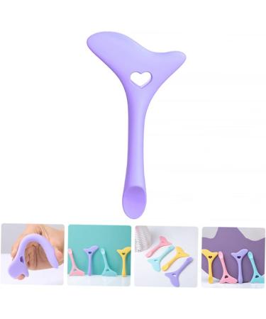 DRESSOOS Eyelashes Kit Eyeliner Aid Silicone Molds Eyeliner Stencils Reusable Eyeliner Applicator Tool Protection Spoon 11.7X5.9CM Violet - Buy Online on GoSupps.com