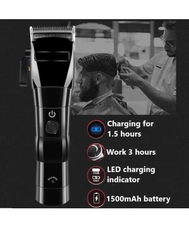 Buy Km2850 Barber Scissors & Cordless Hair Clippers for Men | Electric Hair Trimmer with Steel Cutter - International Shipping Available - Buy Online on GoSupps.com