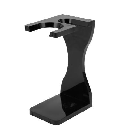 Razor brush stand acrylic shaving brush holder beard care brush holder beard clipper brush base stand for shower room bathroom razor kit storage organizer