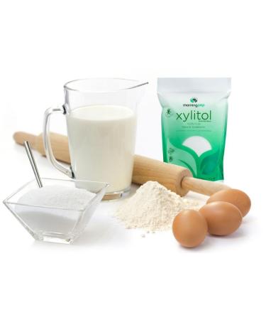 Morning Pep Pure Birch Xylitol Sweetener - 5 LBs - Keto Diet Friendly - Non GMO, Kosher, Gluten Free - Made in USA - Buy Online on GoSupps.com