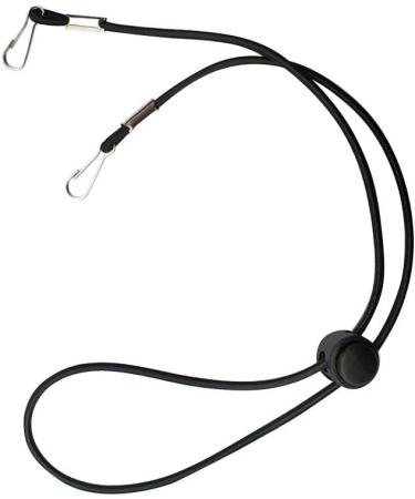 Adjustable Ear Strap for Men & Women - Anti-Lost & Soft Ear Hook Rope (Black) | International Shipping Available - Buy Online on GoSupps.com