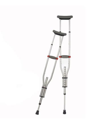Crutches for Adults Underarm Foldable Underarm Crutches for Disabled People Elderly Mobility Aluminium Lightweight Adjustable Axilla Crutches Great for Travel or Work Lucky Star