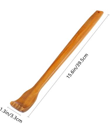 Beavorty 2-in-1 Wooden Massage Device - Natural Itch Relief & Body Scratcher - Perfect Travel Tool - Buy Online on GoSupps.com