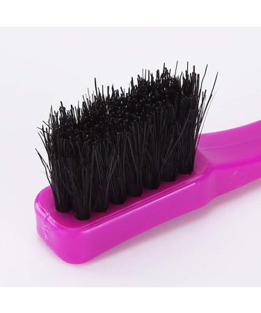 Beauty Double Sided Edge Control Hair Brush Comb Hair Styling Hairbrush Makeup Tool Black Cost-effective and DurableDurable and DeftDurable - Buy Online on GoSupps.com