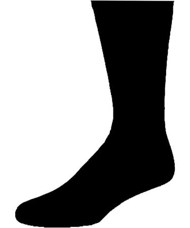 Creswell Diabetic Crew Socks (3 Pairs) - Made in USA - Black 10-13 Size - Buy Online on GoSupps.com