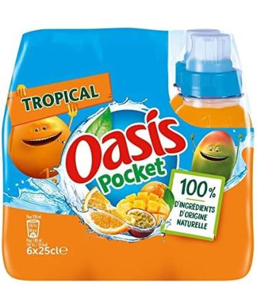 OASIS - Push Pull Tropical 6X25Cl - The Unit - Special Offer - Buy Online on GoSupps.com