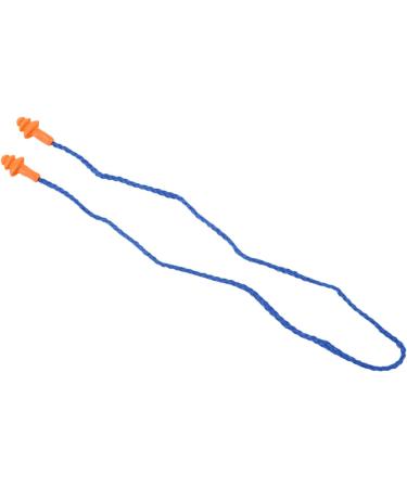 Mautacly 10 Pcs Silicone Soft Ear Plugs - Hearing Protection With Cord - Noise Reduction for Work Home Sleeping Blue Orange - Buy Online on GoSupps.com