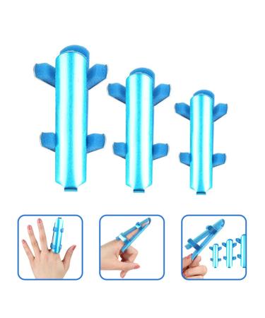 ULTECHNOVO 3pcs Finger Splint - Protective Finger Brace & Support Plate for Dislocation - Aluminum Alloy Finger Guard for Injury Recovery - Buy Online on GoSupps.com