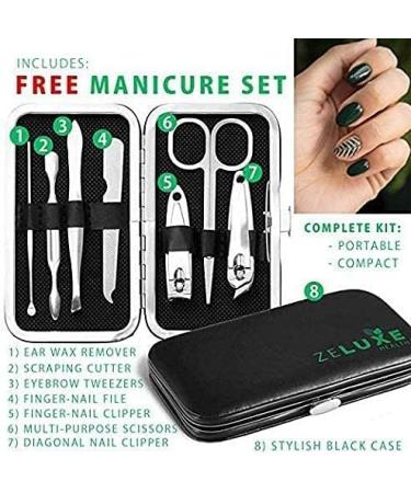 Professional Home Waxing Kit for Women Men - Full Body Hair Removal Set with Hard Wax Beans, Gloves, Spatulas, and Manicure Tools - Buy Online on GoSupps.com