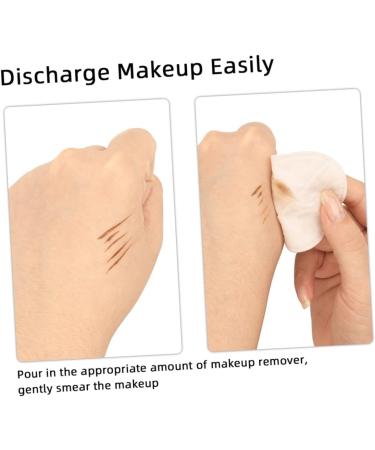 FRCOLOR 200 Pcs Disposable Face Sponges - Thick Overlock Cotton Nail Polish Cleaning Pads for Household Use - Buy Online on GoSupps.com