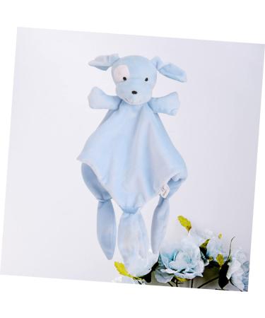 Runrotoo Cuddly Toy Towel for Kids | Soothing Blue Plush Toy for Toddlers | 42x32cm Baby Comfort Gift - Buy Online on GoSupps.com