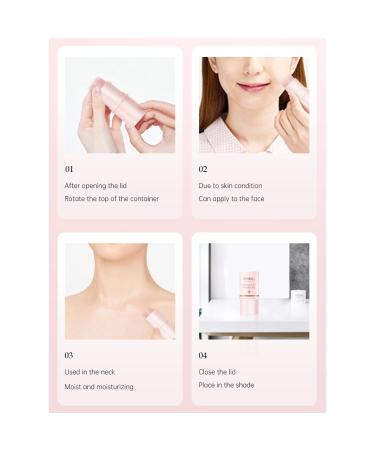 1 PC Tight and Fine Line Resistant Firming Collagen Bar Balm Stick Hydrating Moisturizing smoothening Balm Stick for Face Body and Hair 3.5g / 0.19 OZ - Buy Online on GoSupps.com