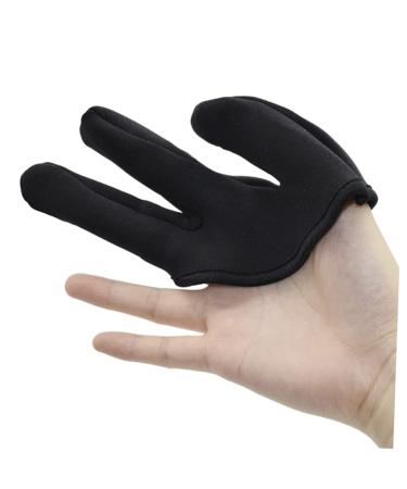 CLISPEED Hair Straightener Gloves 1pc Finger Cot Gloves Hair Curler Modeling Finger Guard Heat Resistant Barber Gloves Black 11x10cm - Buy Online on GoSupps.com