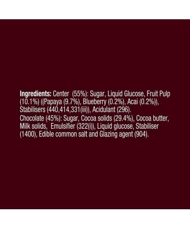 Brookside Flavored Center Chocolate - Blueberry and Acai Pouch 10 X 33 g - Buy Online on GoSupps.com