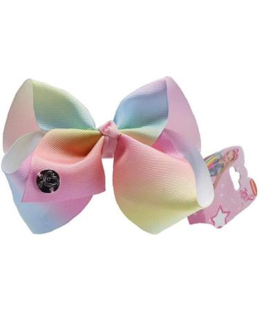 Rainbow Printed Hair Bow Hairband for Girls Boutique Handmade Headbands Kids Unicorn Ribbon Hair Accessories - Buy Online on GoSupps.com