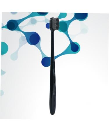 Frcolor Soft Bristle Travel Toothbrush - 1 Pack Black | Gentle Dental Care & Mouth Cleaning Tool for Oral Hygiene - Buy Online on GoSupps.com