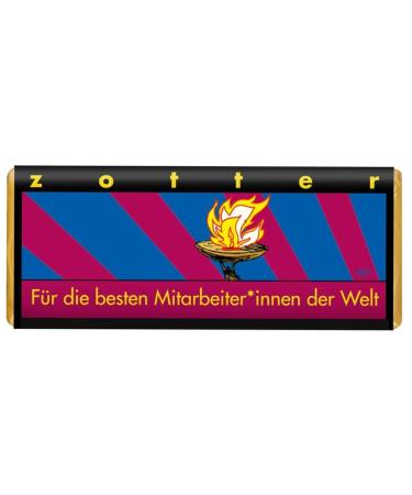 Zotter Chocolate, for the best employees in the world, 70g (2)