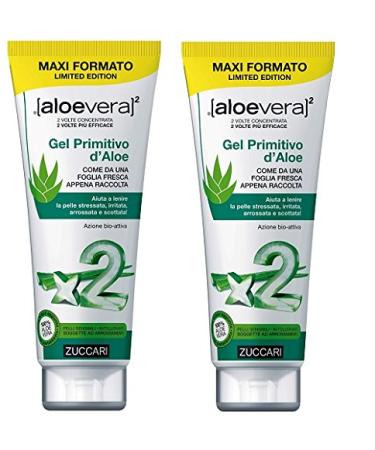 Zuccari – Primitive Aloe Gel 2 – 2 boxes of 250 ml Protects, repairs, idrata and lenisce also more sensitive skin