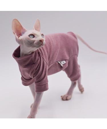 Hairless Cat Clothes Four-Legged Velvet Warm Soft Autumn and Winter Cat Apparel for Sphynx Cat Devon Rex Cat Cornish (X-Large) XL - Buy Online on GoSupps.com