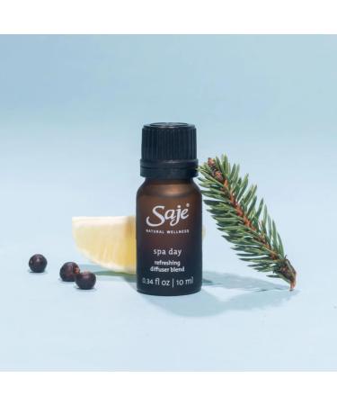 Saje Spa Day Essential Oils for Diffuser | 100% Natural Aromatherapy & Therapeutic Grade Blends | Plant Therapy Breathe - Shop Internationally - Buy Online on GoSupps.com