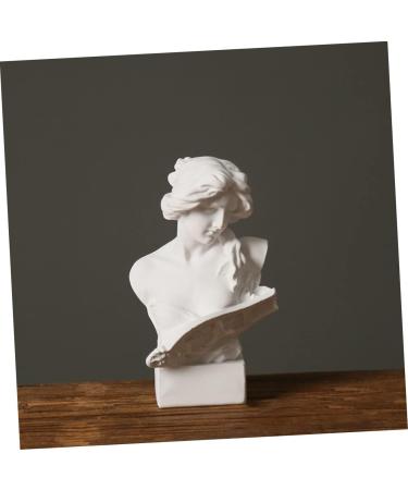 Zerodeko 1pc Piano Statue Mini Resin Figurines Desktop House Decorations for Home Air Conditioner Wind Deflector Greek Mythology Decor Greek Statue White Teaching Aids Household - Buy Online on GoSupps.com