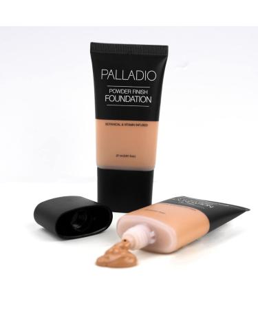 Palladio Liquid Foundation Porcelain - 0.91 Oz | Lightweight and Long-Lasting Coverage - Buy Online on GoSupps.com